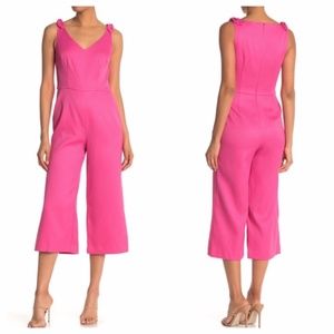 Trina Turk Observer Jacquard Crop Jumpsuit